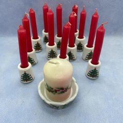 Christmas Candle Decoration