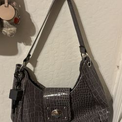 grey purse shoulder bag 