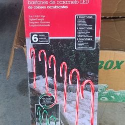 Yard Decor Candy Canes