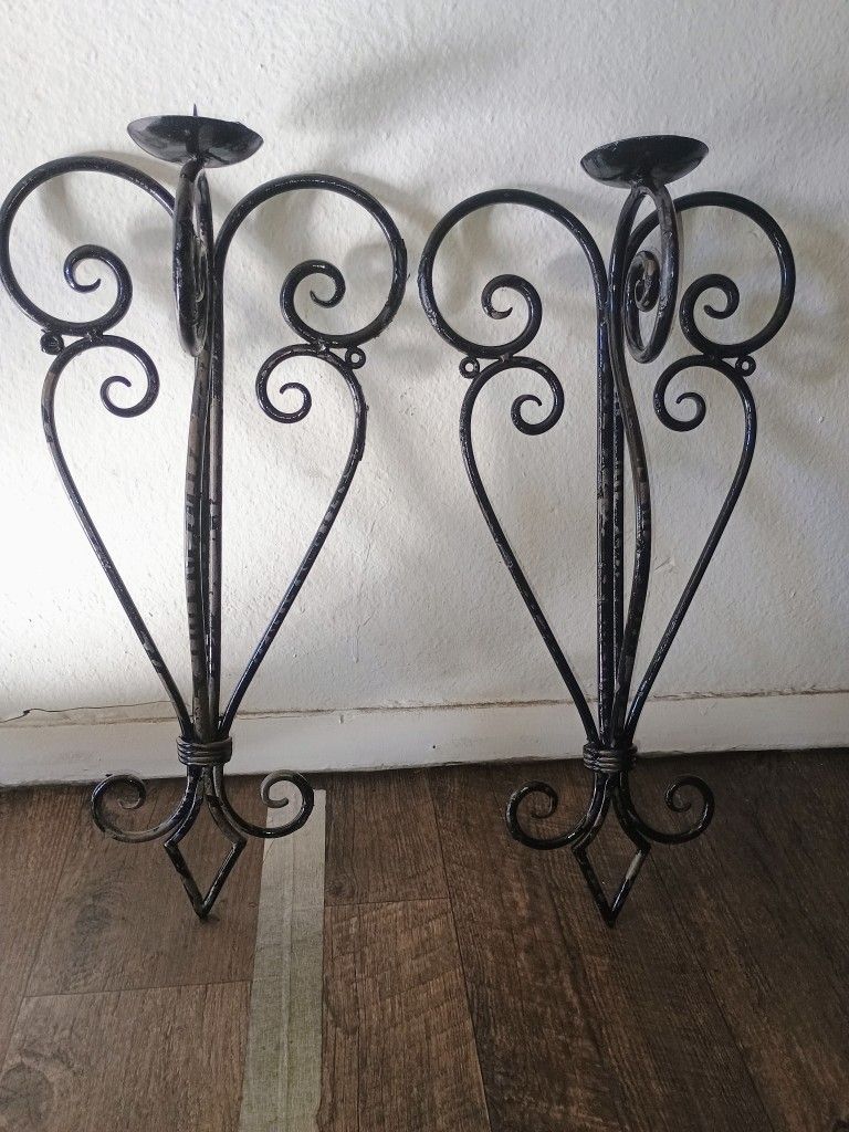 METAL CANDLE HOLDERS / $30/ Pick Up Only