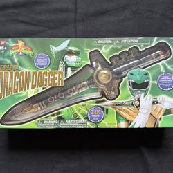 Brand New Bandai Mighty Morphin Power Rangers Legacy Dragon Dagger