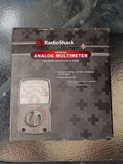 RadioShack 18-Range Analog Multimeter