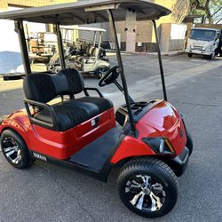 2022 Gas Yamaha Quiet Tech EFI Golf Cart