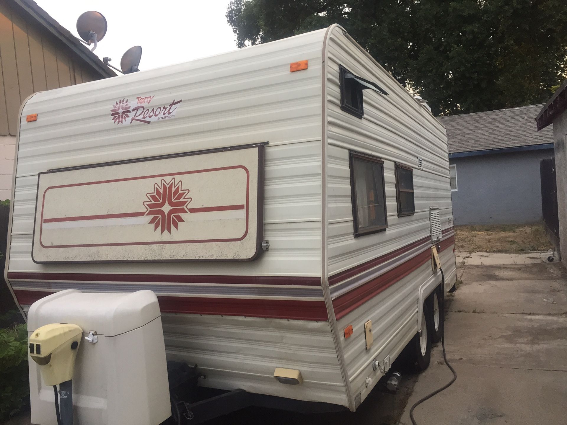 1988 terry resort travel trailer 18ft