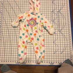 Little Joy One Piece Hooded Fleece 6-9 Months