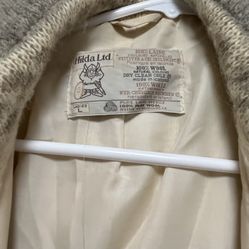 Vintage Wool Sweater Jacket