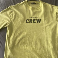 balenciaga crew shirt