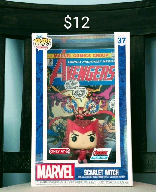 Funko POP! Marvel Scarlet Witch Comic Cover #104