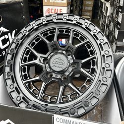 New Lock Off-road Commando Wheels Available Perfect for Ford Trucks!! 6x135 F150,RAPTOR AND MORE!!