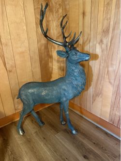 Buck Statue