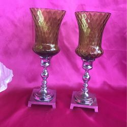 Candlestick Green , Vintage