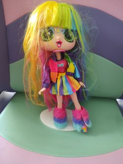 Decora Fashion Girl 10" Doll Rainbow Hair