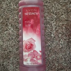 Avon Senses Soft Pink Bubble Bath