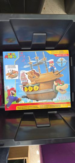 Nintendo Super Mario Deluxe Playset - Barco Bowser