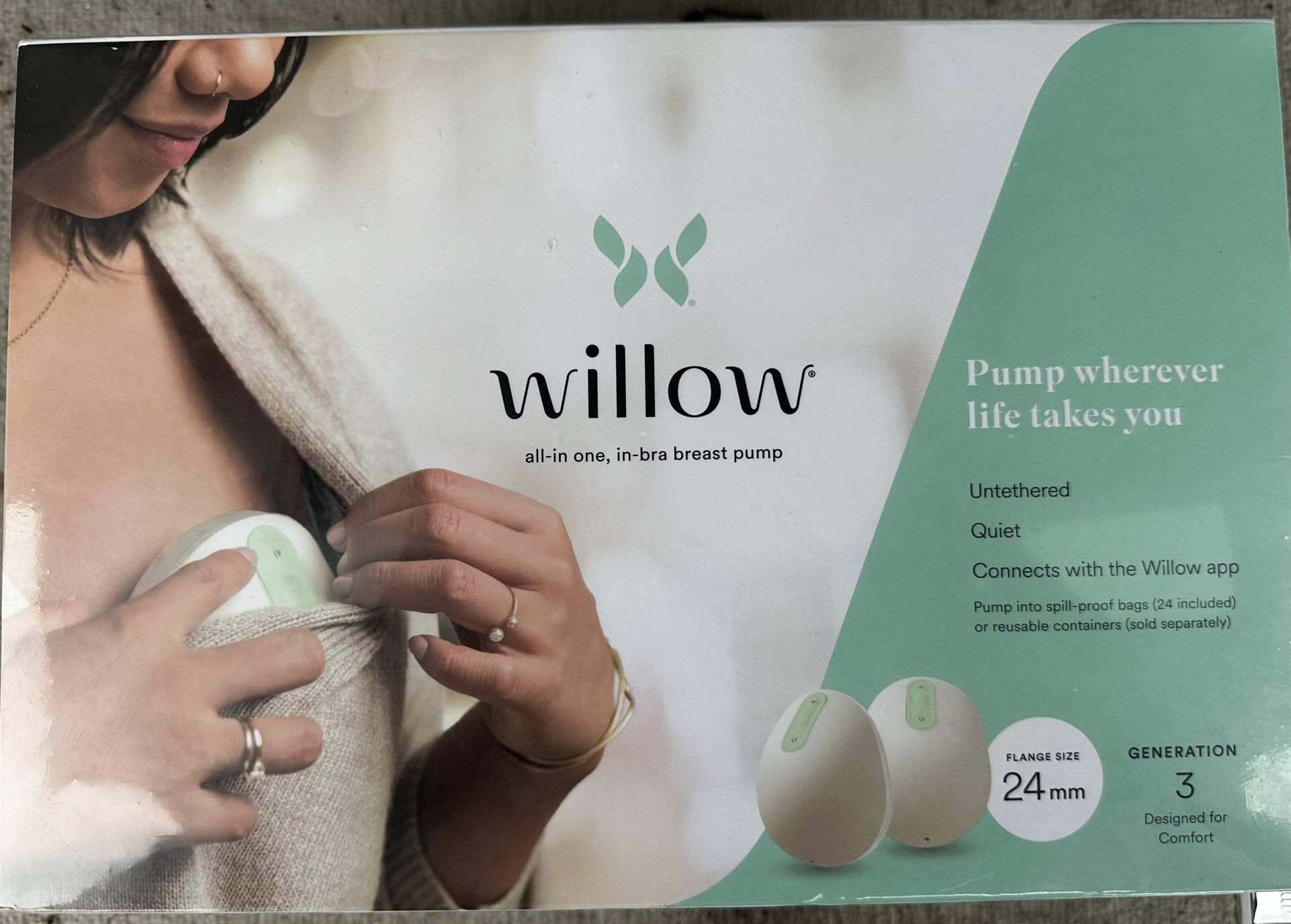 New Willow All In One Breast pump