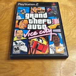 PlayStation 2 / PS2 - Grand Theft Auto Vice City