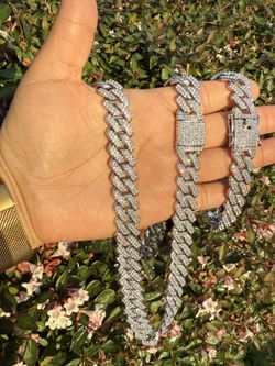 Set De Oro Blanco Laminado