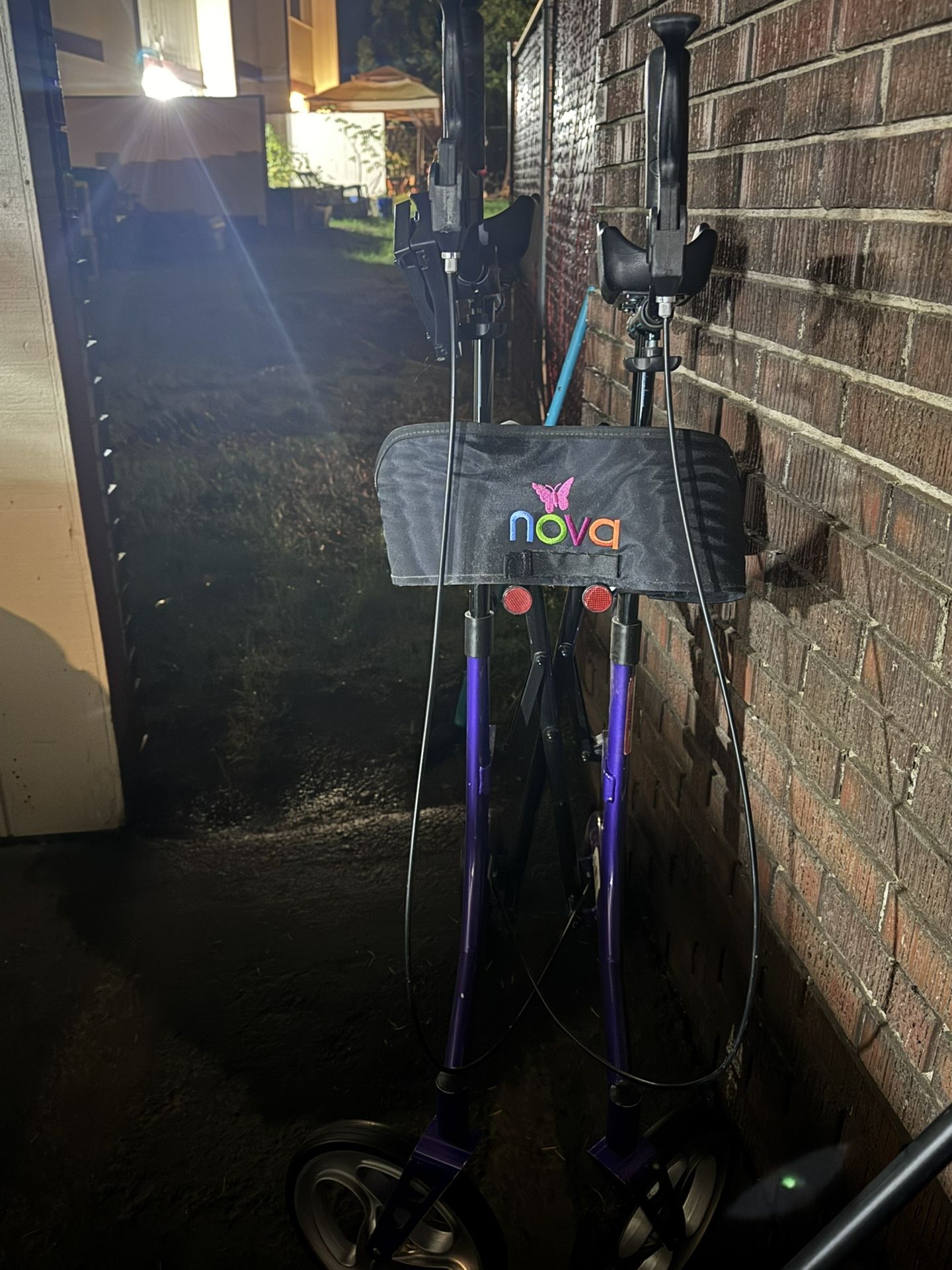 Nova Medical Phoenix Rise UP Rollator - Upright Walker With Padded Forearm Support