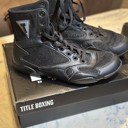 TITLE  Boxing Shoes Size 9