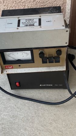 Ham radio equipment