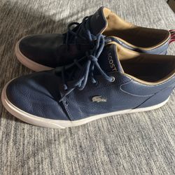 LACOSTE Men's Bayliss 119 1 U Sneakers Navy/White