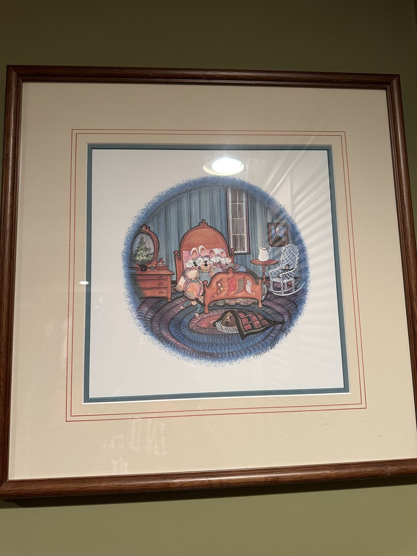 P. Buckley Moss Framed Print