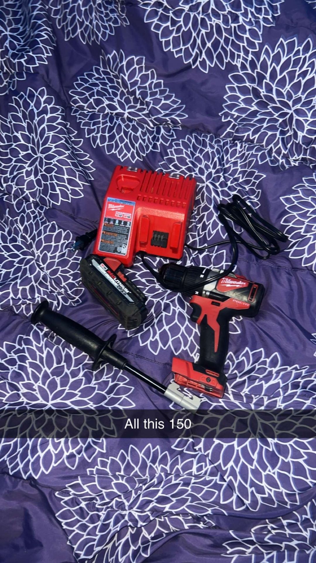 M18 Brushless Hammer Drill Used A Few Times Sat In My Cars Trunk