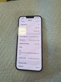 iPhone 13 Pro Max unlocked 128 gig