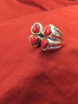 Size 6 heart ring
