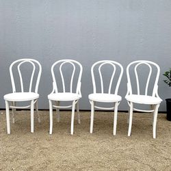 4 Vintage Bentwood Chairs