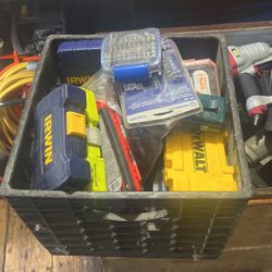 Drill Bits And Socket Sets 