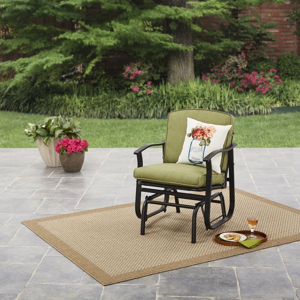 Mainstays Belden Park Outdoor Glider Chair Green Sku 52047 Mainstays Belden Park Outdoor Glider Chair Green Sku 52047 Furniture In Santa Fe Springs Ca Offerup