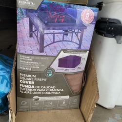 New Firepit Cover