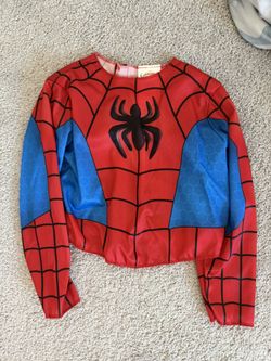 3-4 T Spider-Man Kids Costume Shirt – New