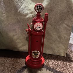 Working AM FM Vintage Ethyl Gas Pump Radio Advertising