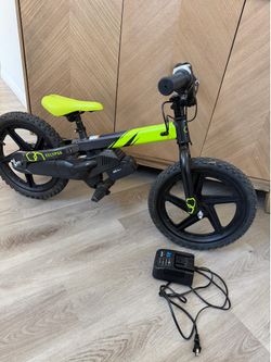 Electric toddler bike