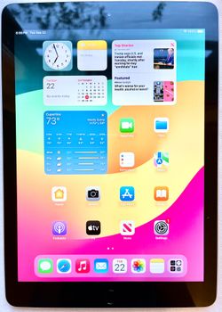 Apple iPad 6th Gen 128GB Wi-Fi — Excellent — $119 OBO