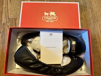 NEW IN BOX Coach Darsi Ballet Flat