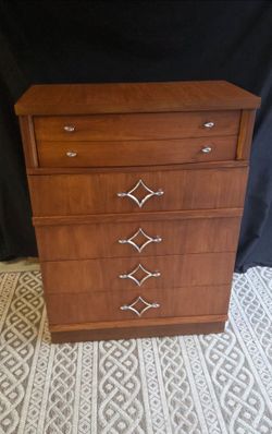 Vintage 60s 5-drawer dresser