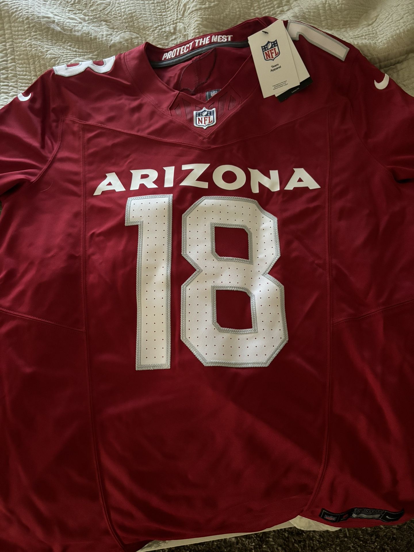 Cardinals Jersey Marvison Harrison Jr Signed