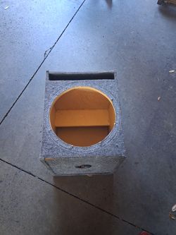 12 inch subwoofer box