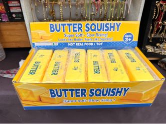 NEW SEALED SQUISHY BUTTER TOY