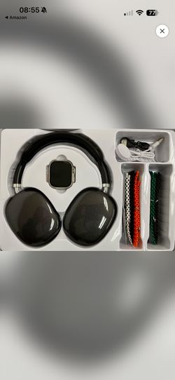 Smart Watch With Headphones and additional Bands