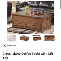 Coffee Table Designed By Ashley 