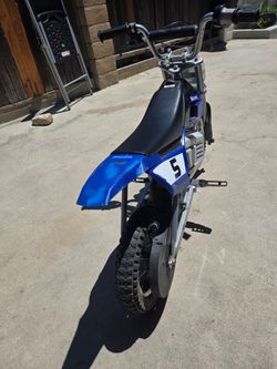 Razor e bike blue