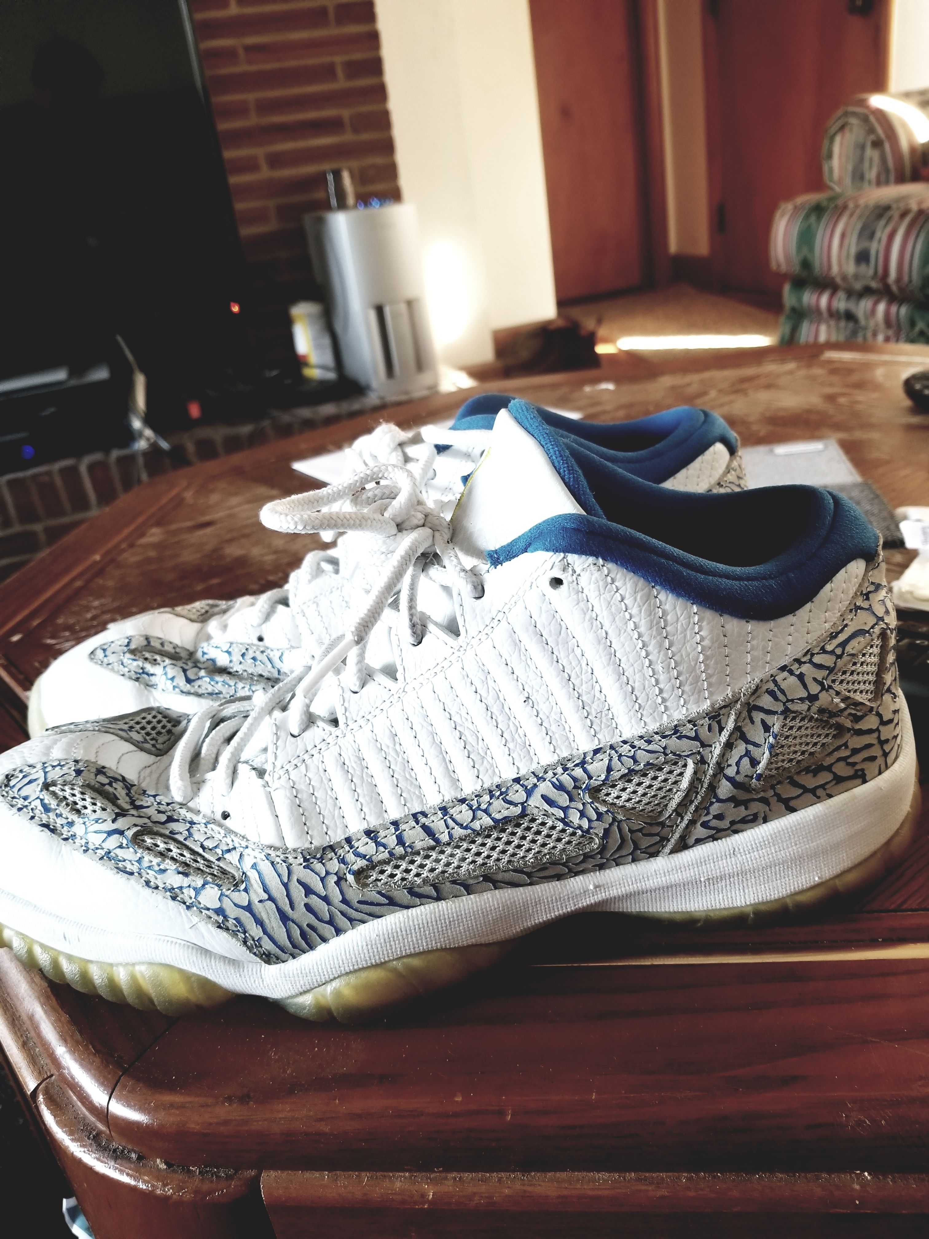 Jordan 11s low snakeskin