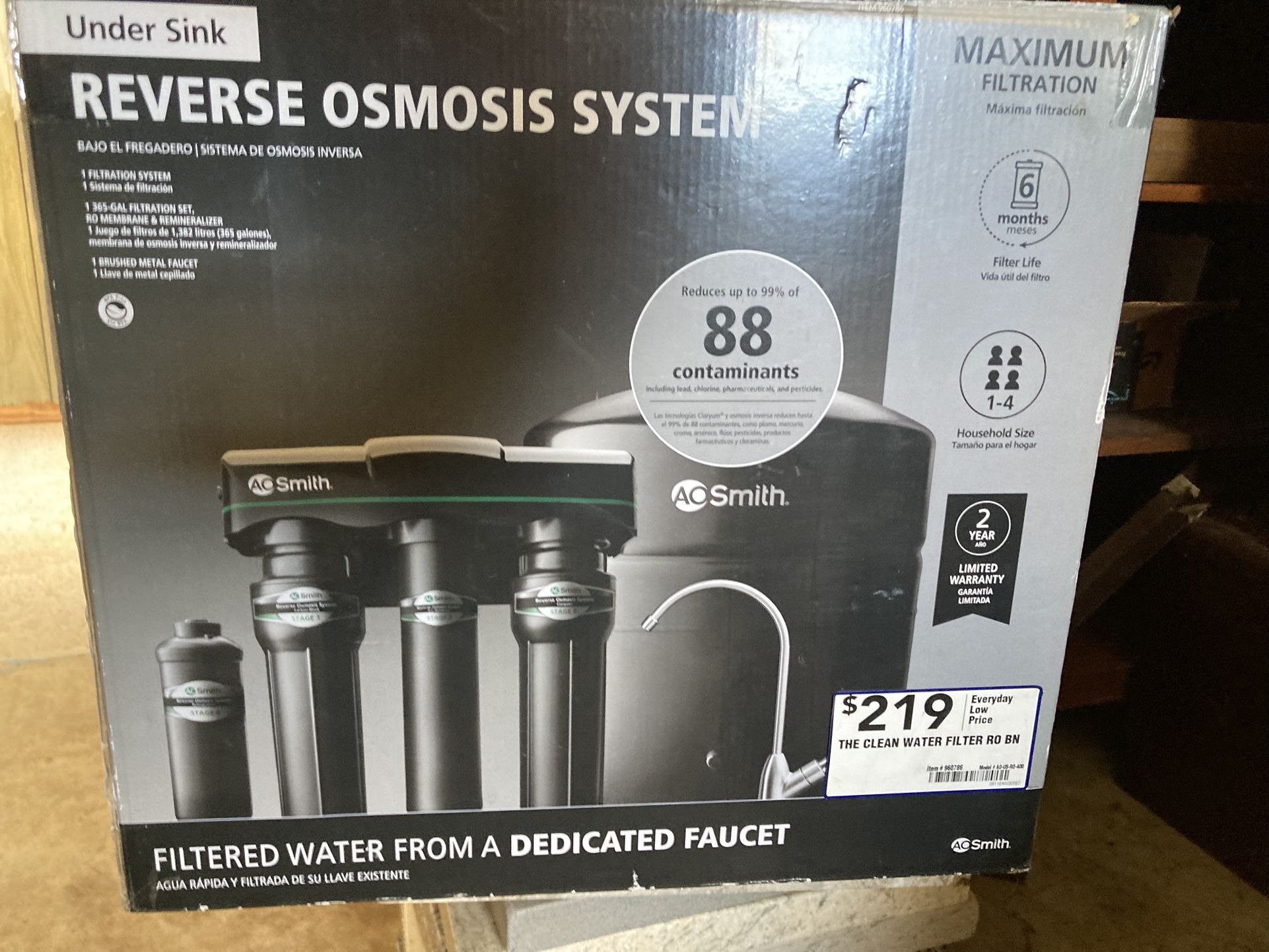Reverse osmosis