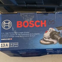NEW BOSCH 13AMP GRINDER 100$ 