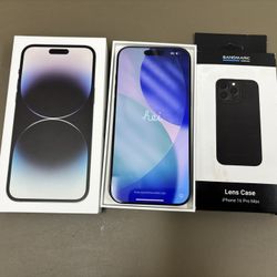 Brand New Unlocked Apple 16 Pro Max 256GB with box and accessories plus New Case