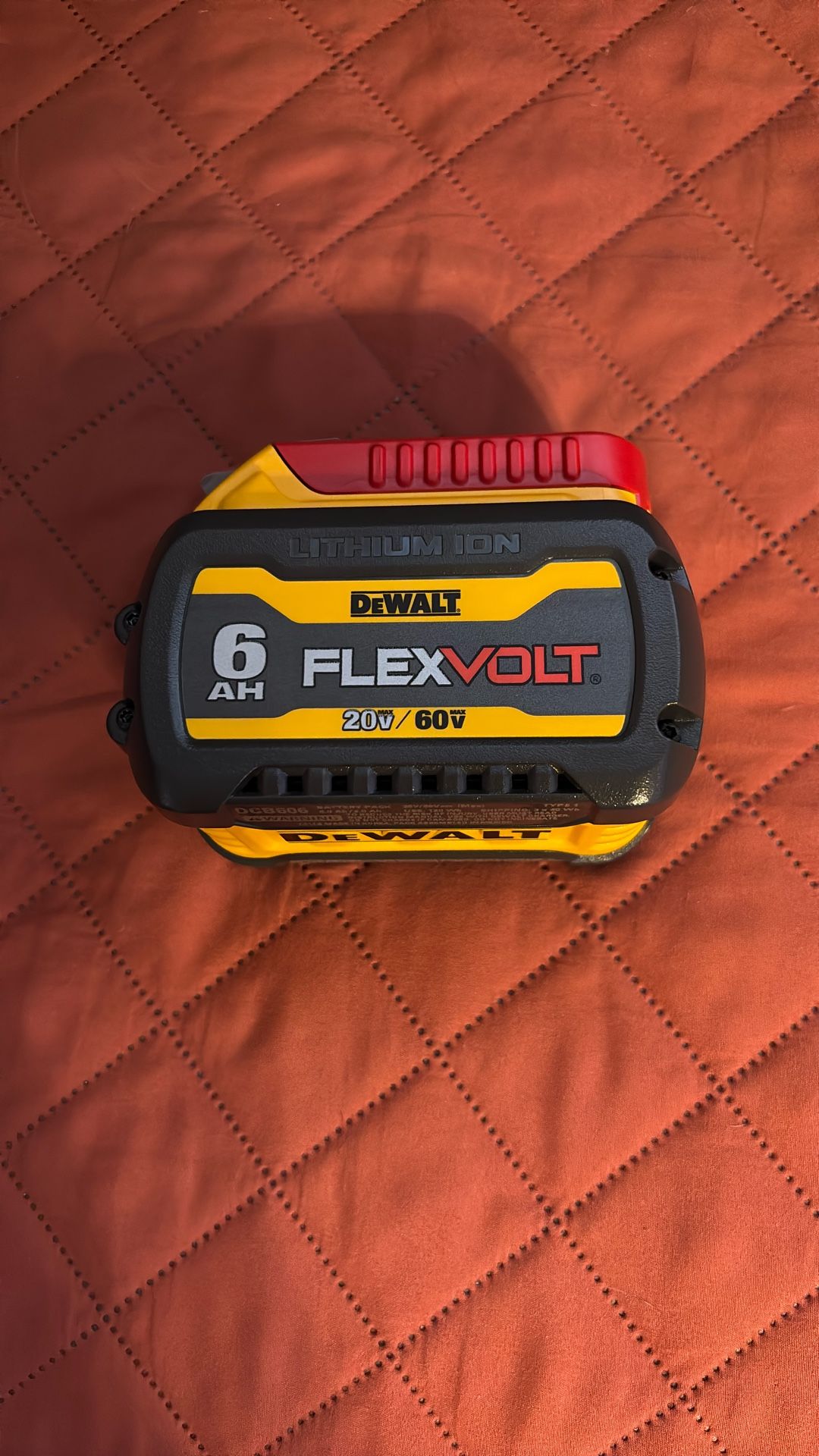 DeWalt 6AH. FlexVolt 20V / 60 V